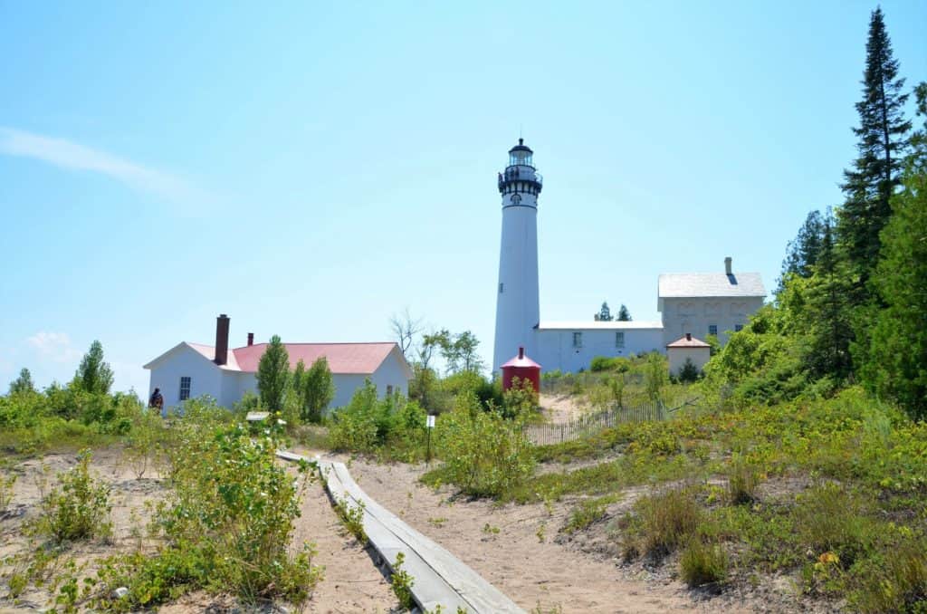 Lighthouse on South Manitou Island, Michigan