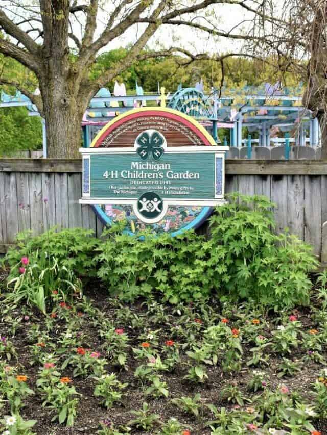 Experience The Fun at Michigan 4-H Children’s Garden Story