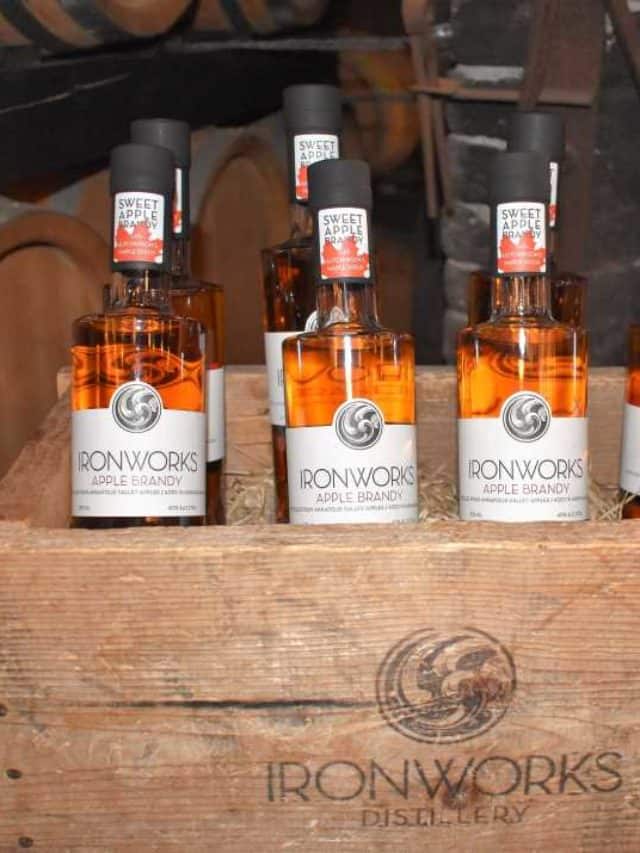 Ironworks Distillery in Lunenburg, Nova Scotia Story Follow The Piper