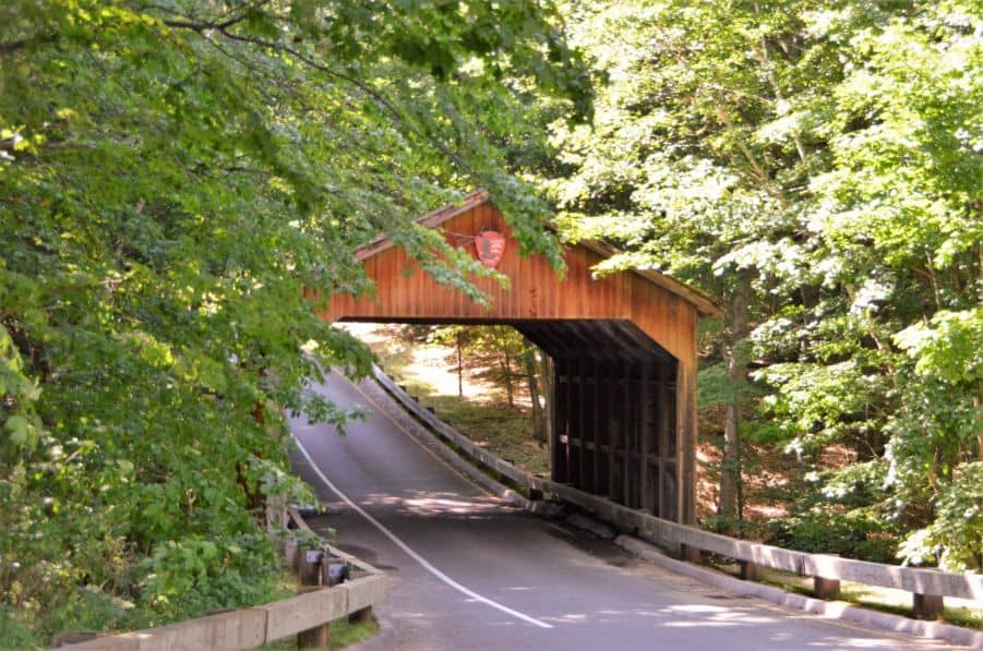 Covered Bridge on Pierce Stocking Scenic Drive