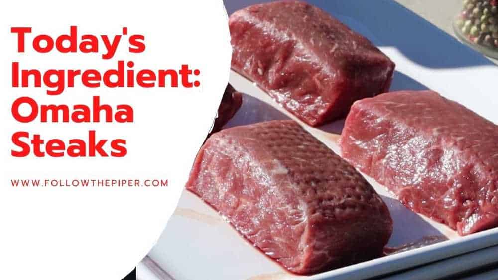 Picture of Raw New York Strip Steaks from Omaha Steaks