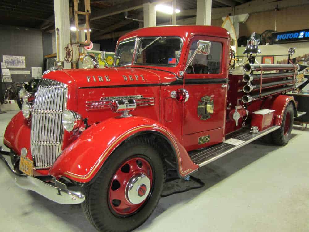 1938 REO Speedwagon Fire Truck – ADOPTED through Jan 2024 by Chuck and Judy Wooderson 1938 REO Speedwagon Fire Truck