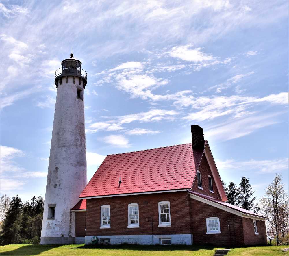 East Tawas Point Lighthouse and Keeper's Quarters