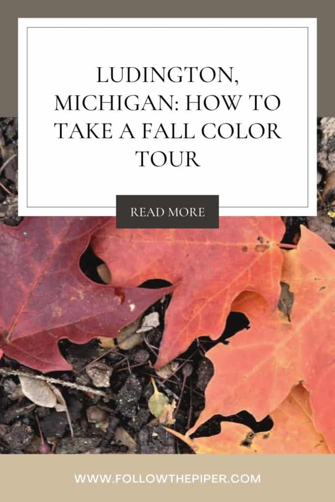 Ludington, Michigan How to Take a Fall Color Tour