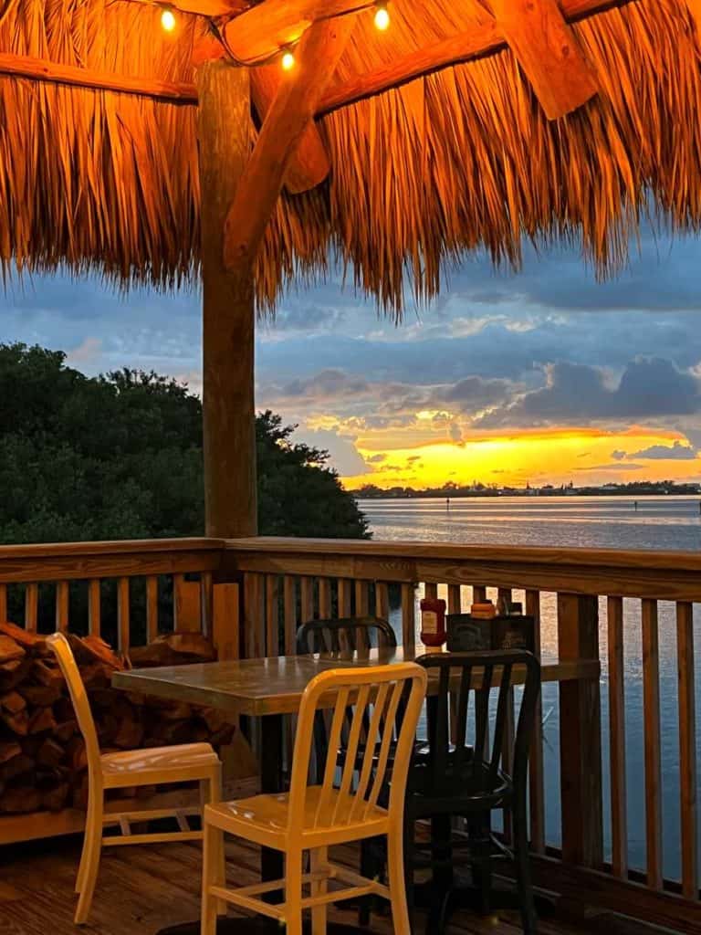 View from Floridays in Bradenton One of the Best Restaurants in the Bradenton Gulf Islands