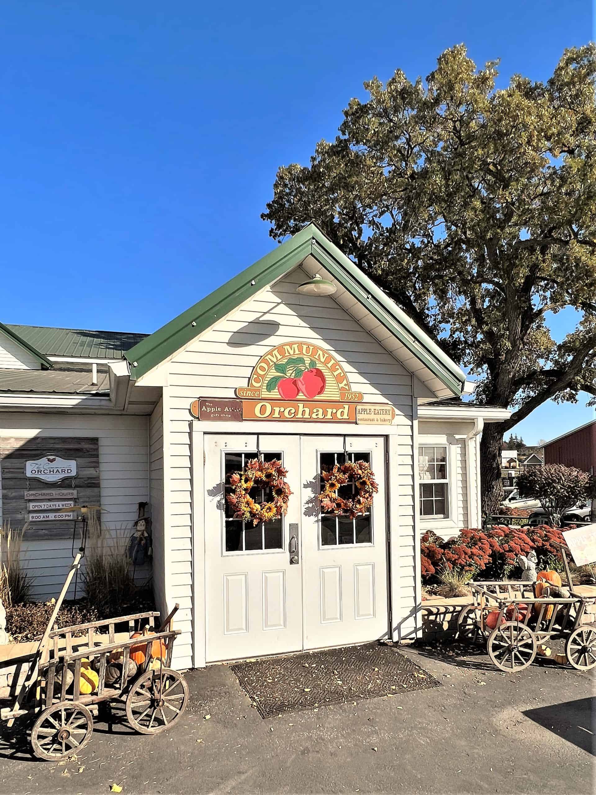 Community Orchard Entrance in Fort Dodge, Iowa