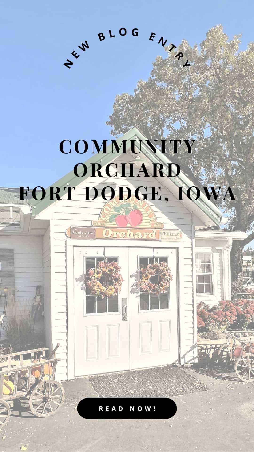 Community Orchard in Fort Dodge, Iowa