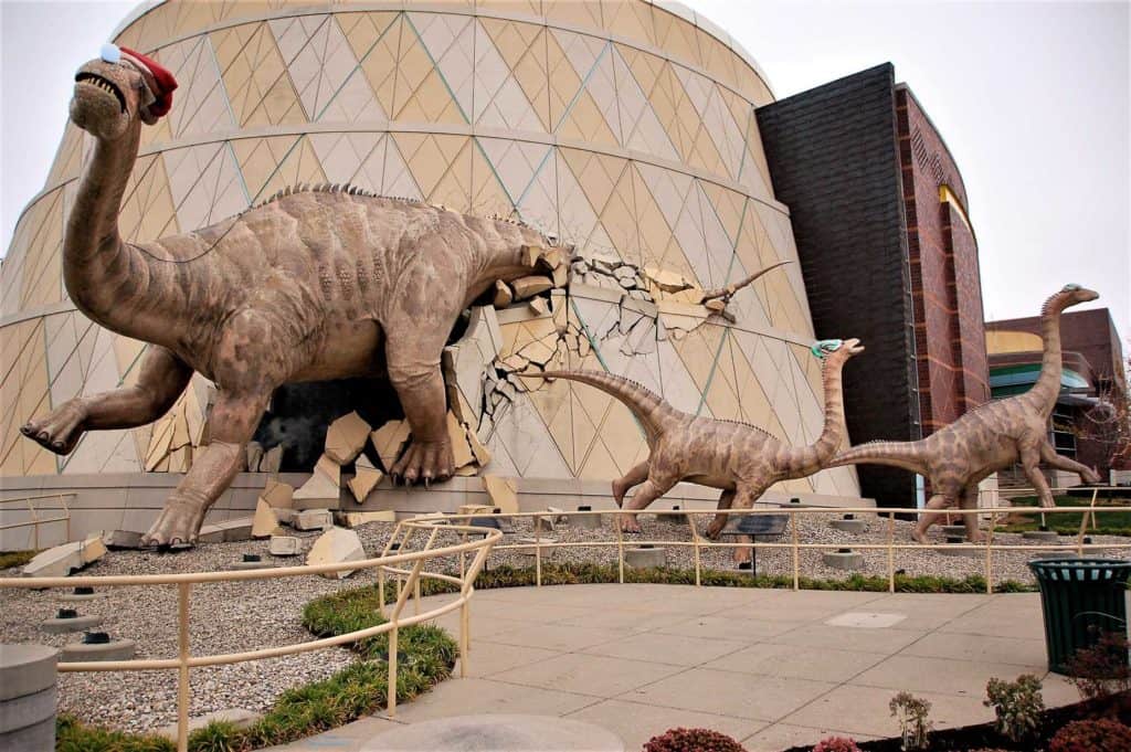 Dinosaurs Escaping from the Indianapolis Children's Museum