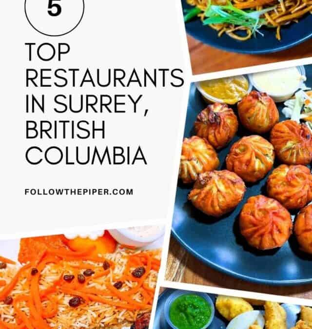 5 Best Restaurants in Surrey, British Columbia Story