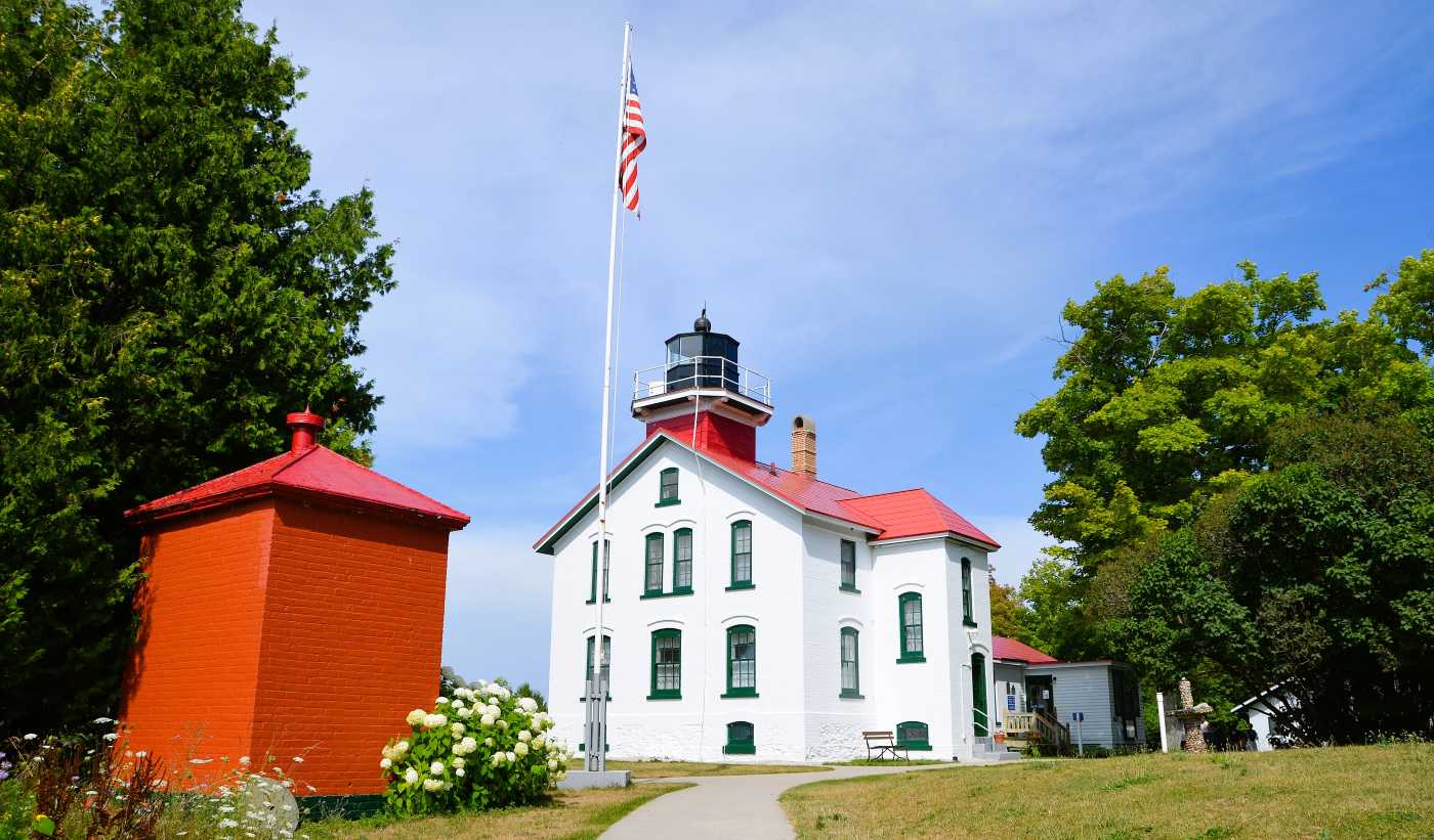 Grand Traverse Lighthouse in Traverse City