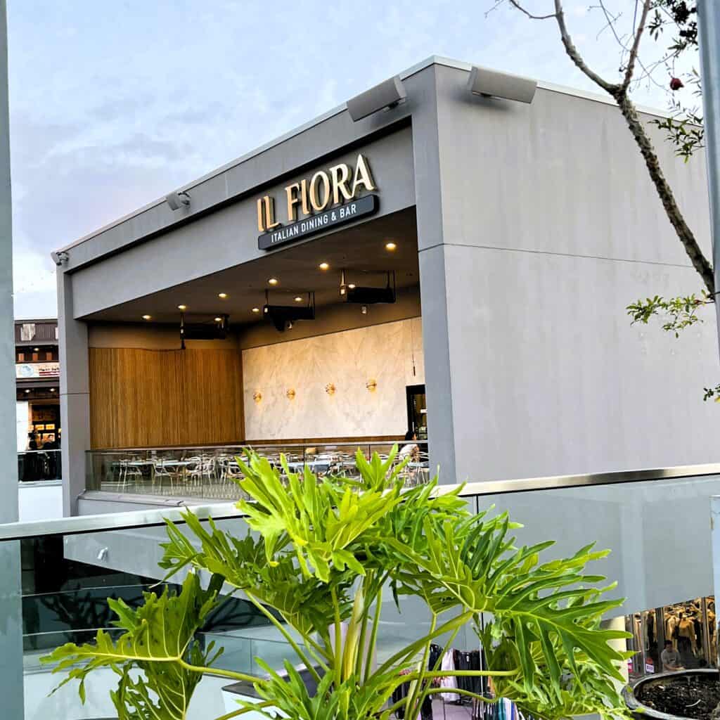 Il Fiora a restaurant at the Source OC