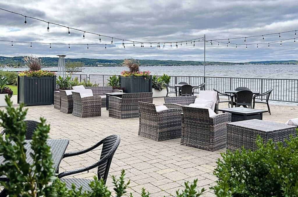 The Patio at Delmar in Traverse City, Michigan
