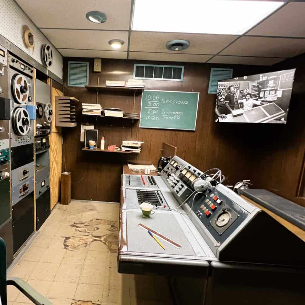 Motown's Control Room