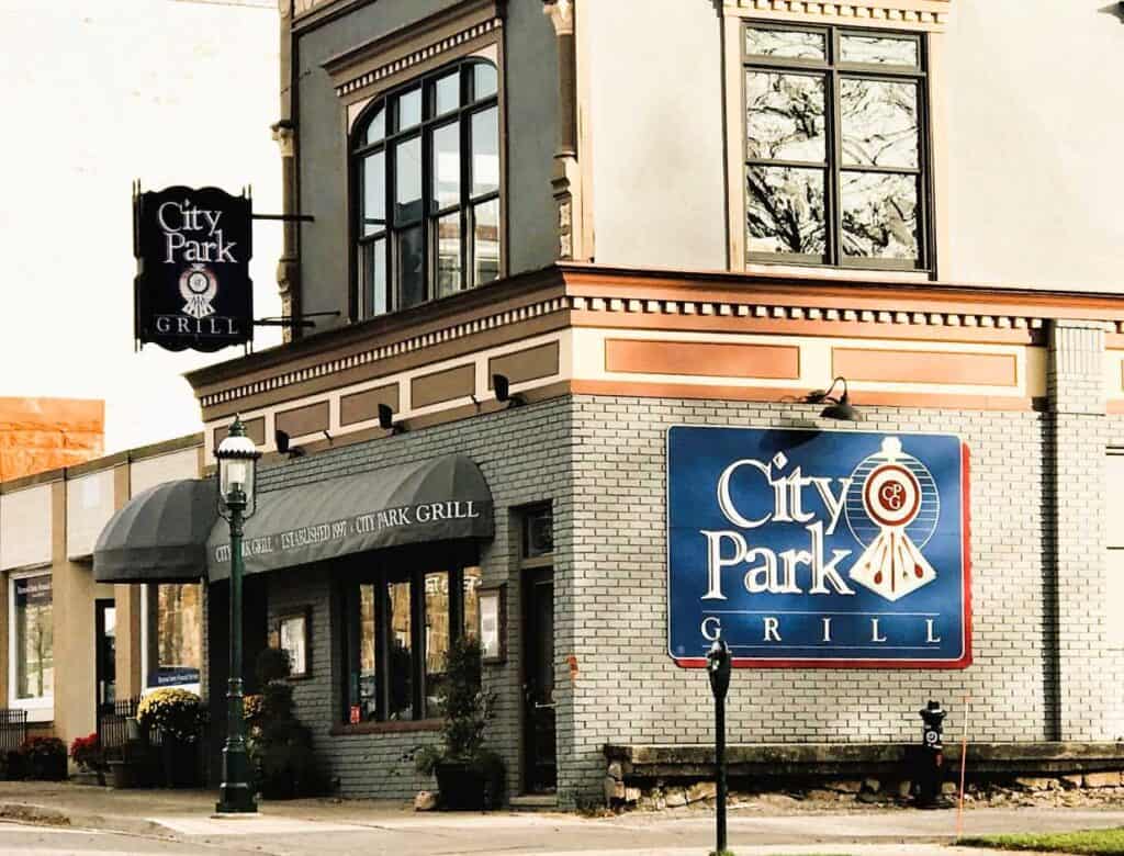 Exterior of Park City Grill