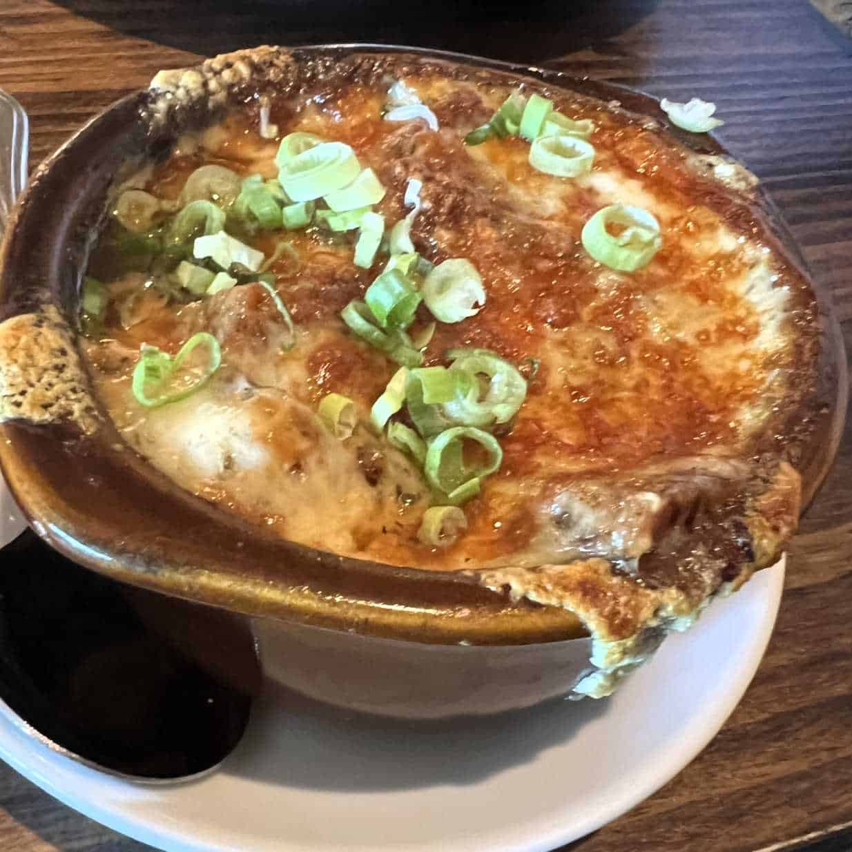 French Onion Soup at Park City Grill