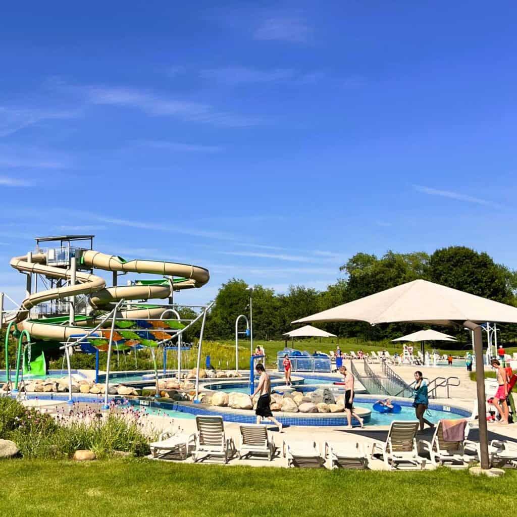 The Aquatic Center at Prophetstown State Park in West Lafayette, Indiana