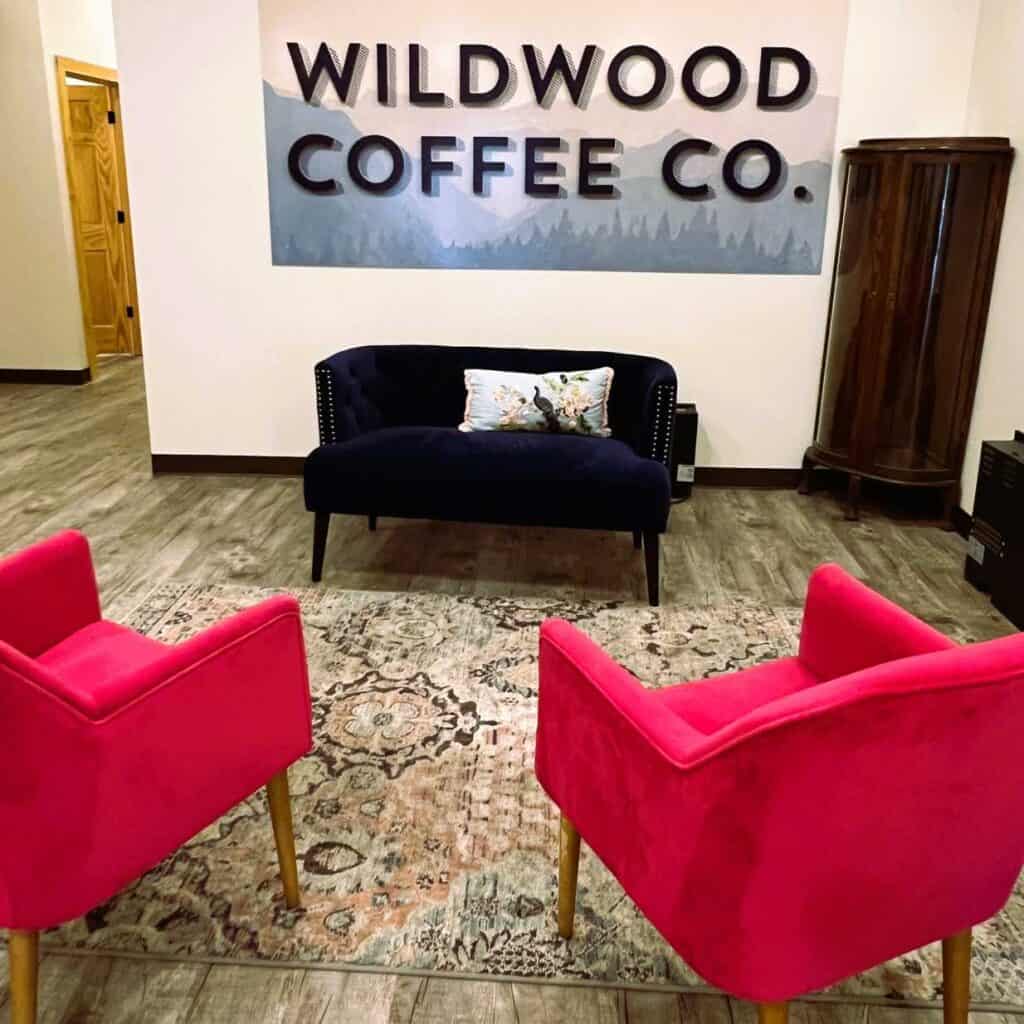 Seating Area at Wildwood Coffee Company