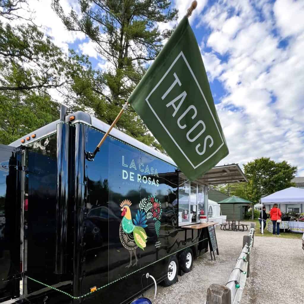 La Casa de Rosas Food Truck near Indian River