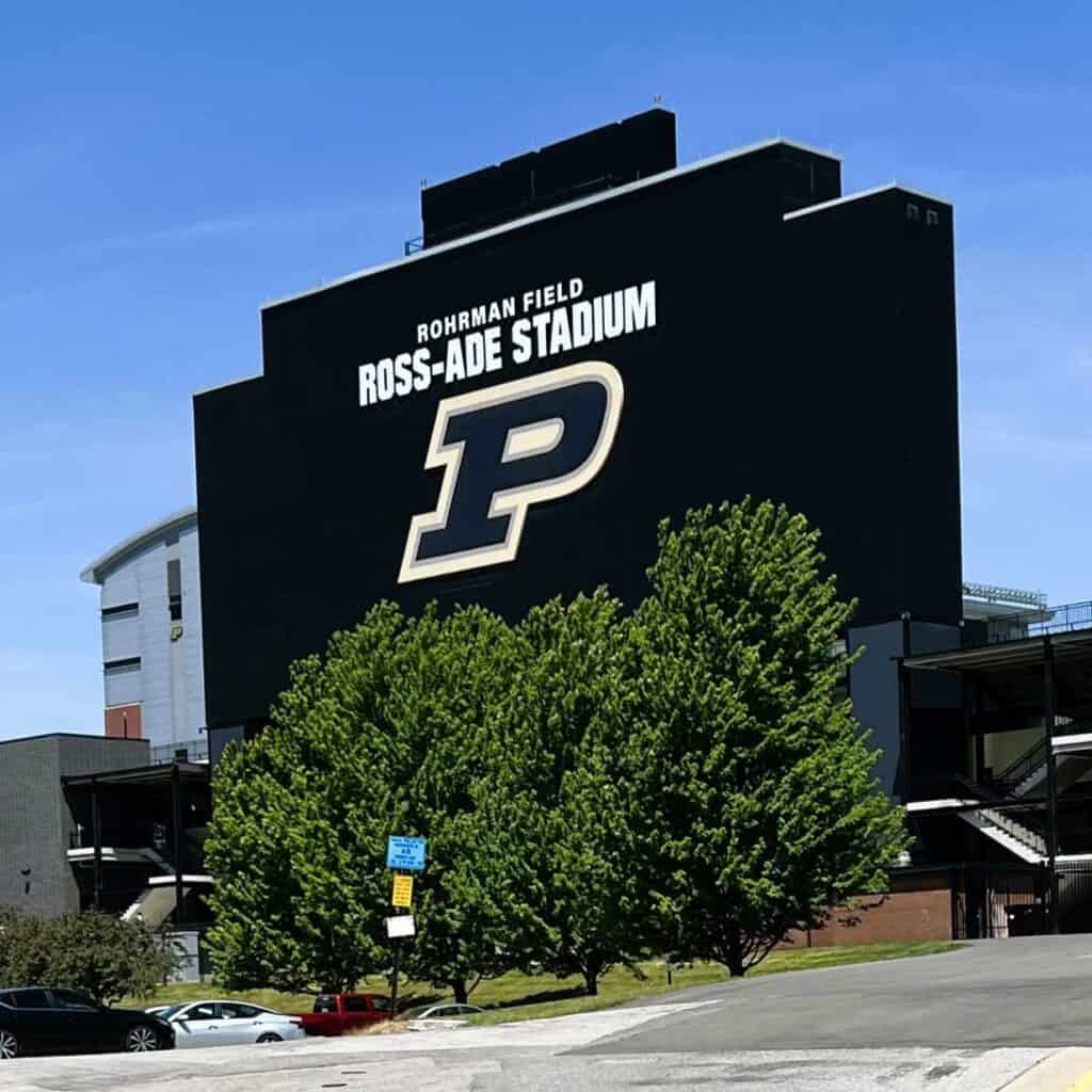 Ross-Ade Stadium at Purdue University in West Lafayette, Indiana