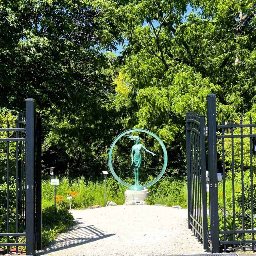 The Garden at the Haan Museum of Indiana Art