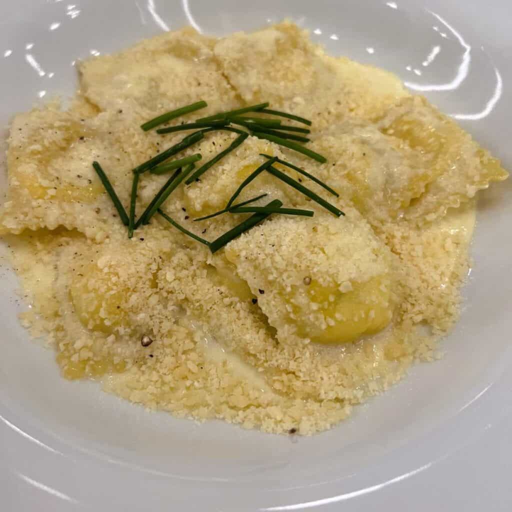 Goat Cheese Ravioli