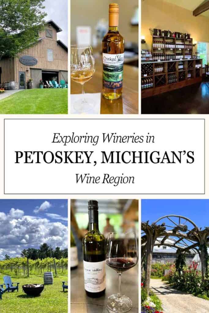 Exploring Wineries in Petoskey Michigan's Wine Region