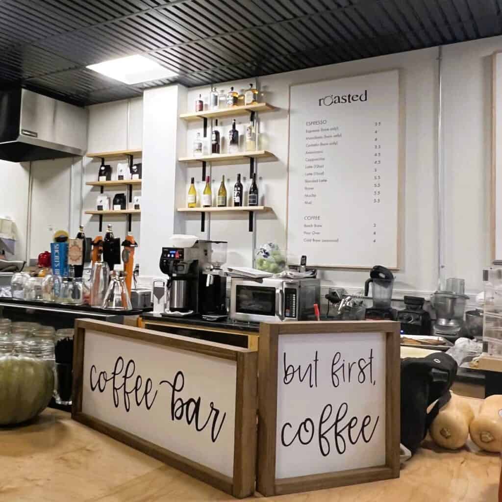 Coffee Bar at Roasted