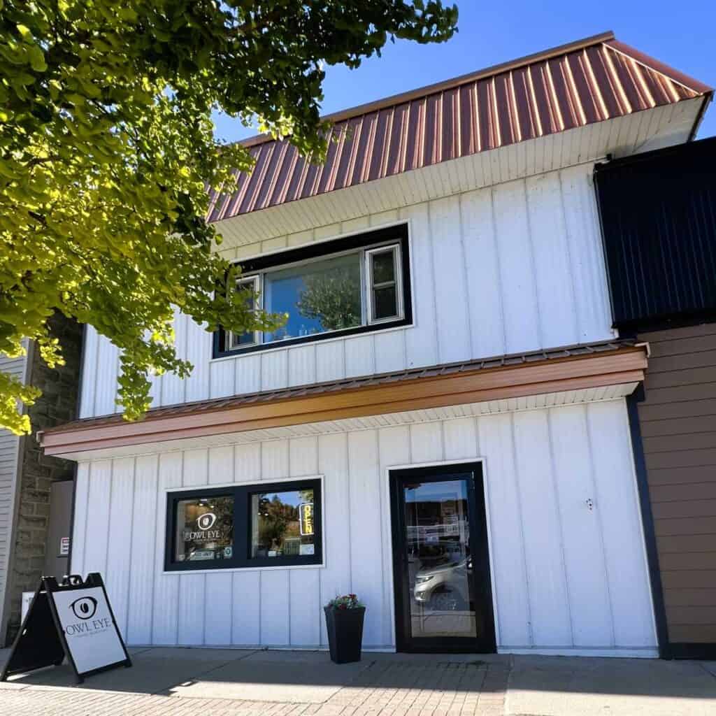 The Store Front at Owl Eye Coffee Roasters