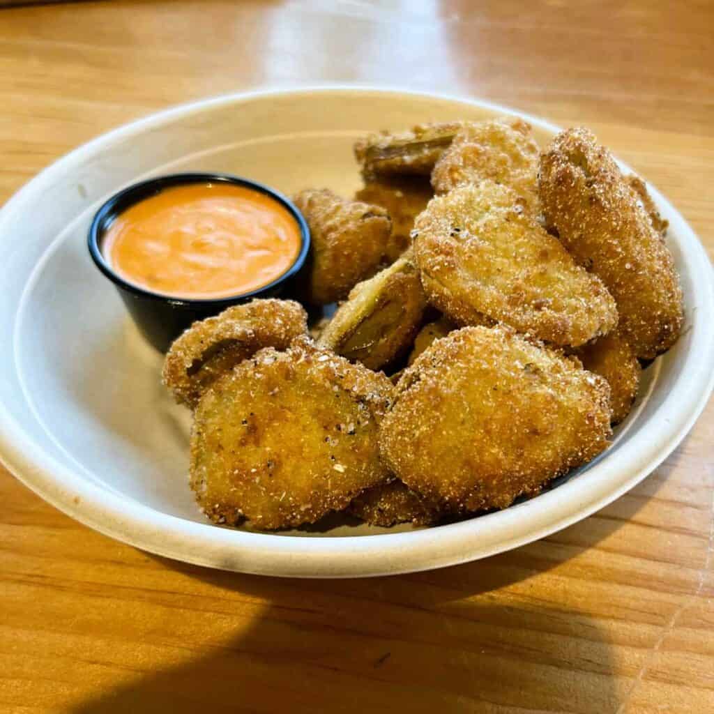 Fried Pickles at the Side Project