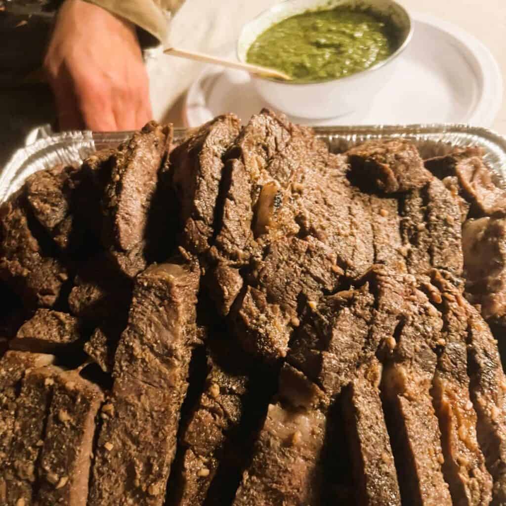 Steak with Chimichurri