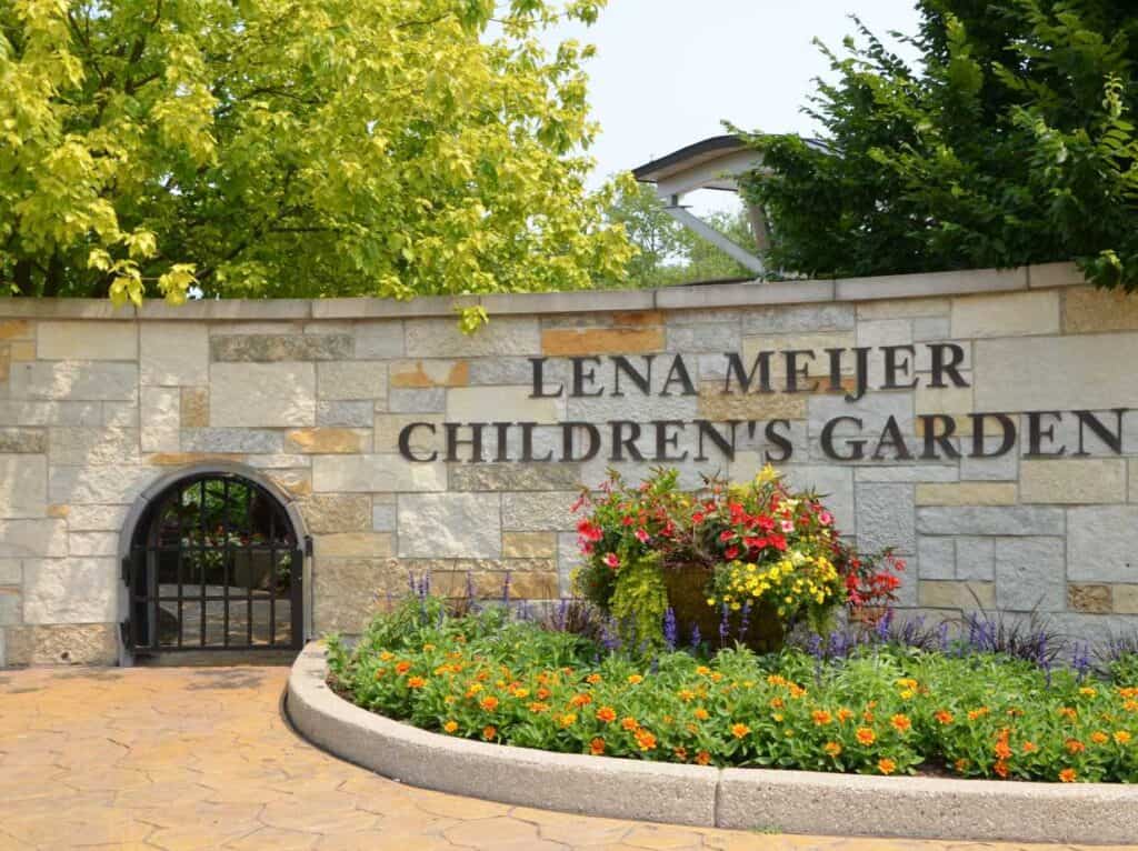 Entrance to the Lena Meijer Children's Garden