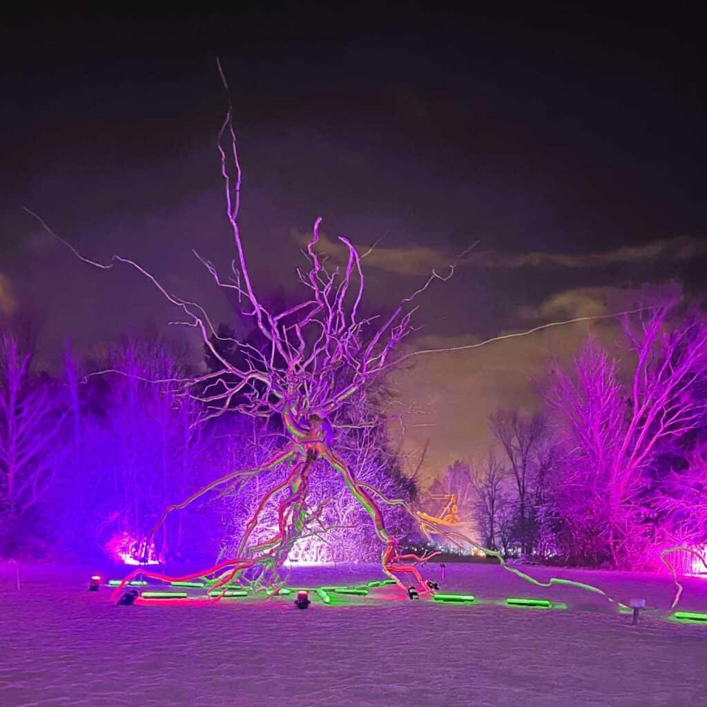 A Winter View of the Neuron by Roxy Paine