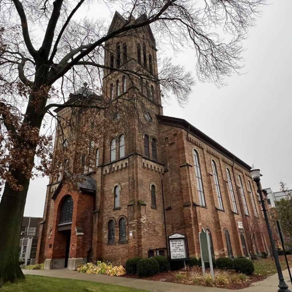 First Congregational Church in Jackson, Michigan