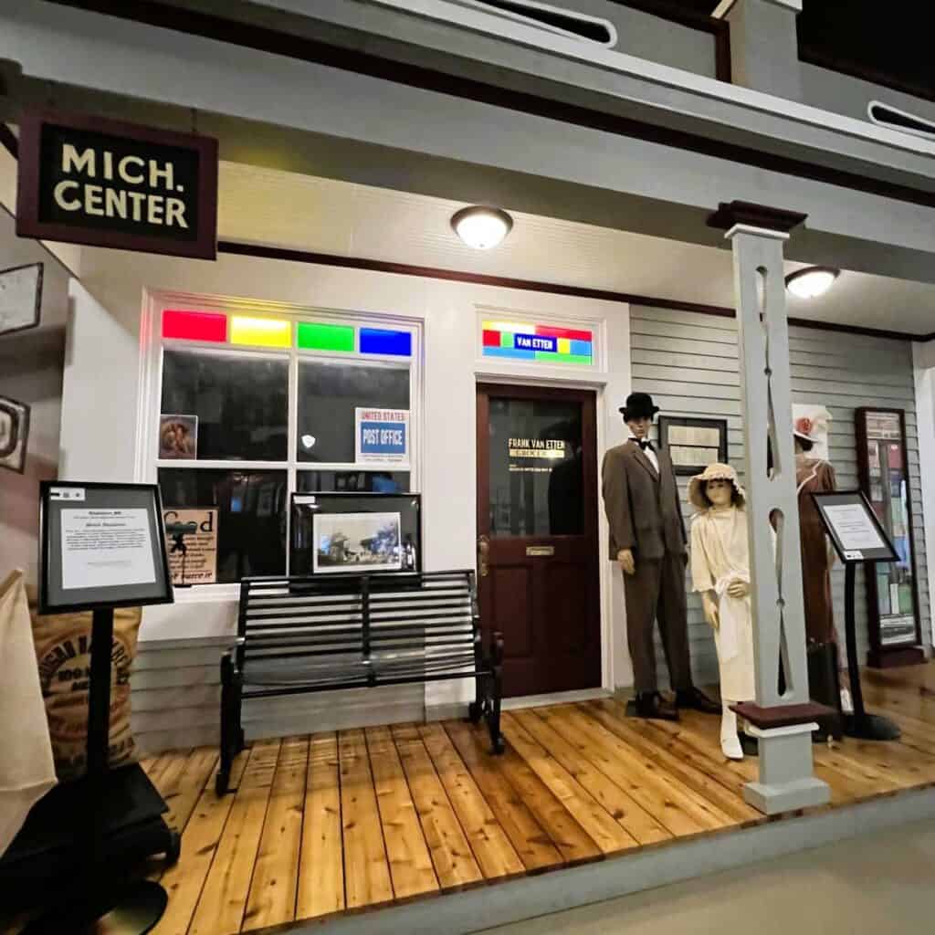 Exhibit of the Michigan Center Stop