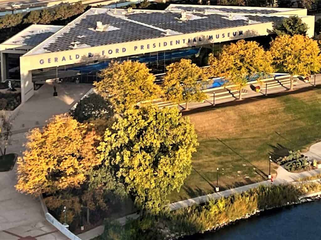 Gerald R. Ford Presidential Museum Exterior View