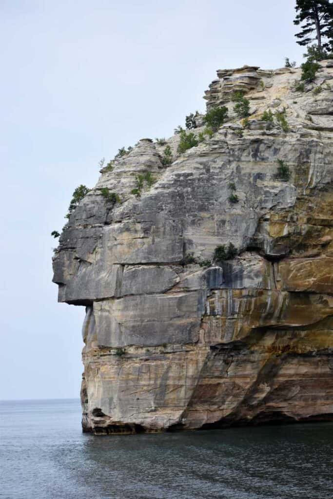 Indian Head at Pictured Rocks National Lakeshore