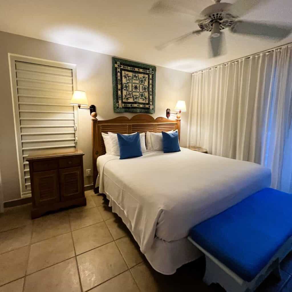 Bedroom at Ocean Club Resorts West