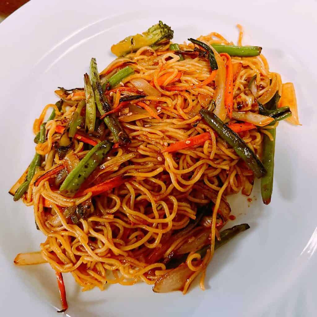 Spicy Stir-Fried Noodles