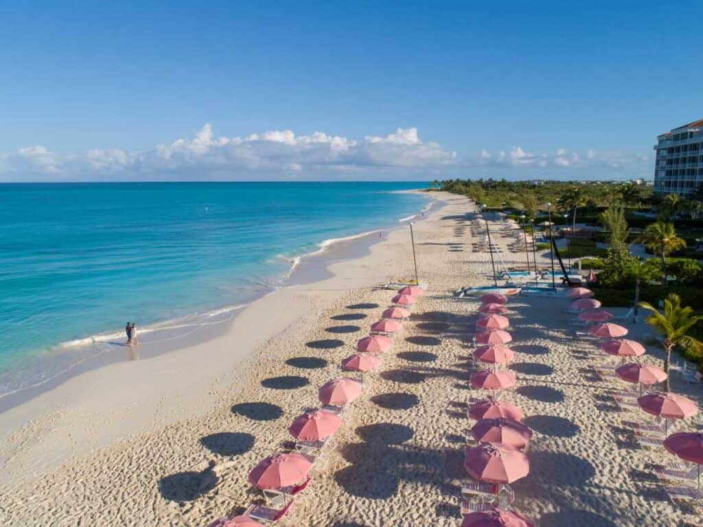 Ocean Club Resorts Signature Beach Umbrellas