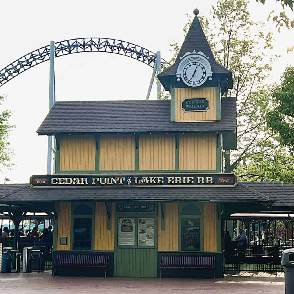 Train Depot at Cedar Point 