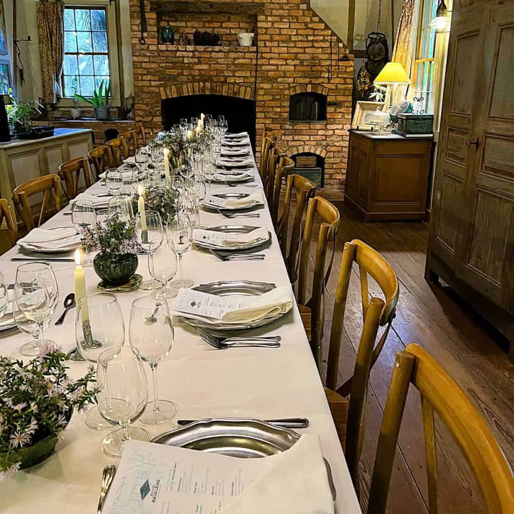 The Communal Table at the Secret Supper