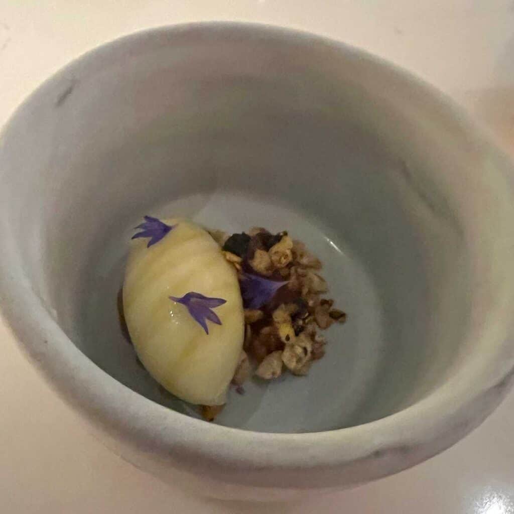 Course Six: Green Apple Sorbet