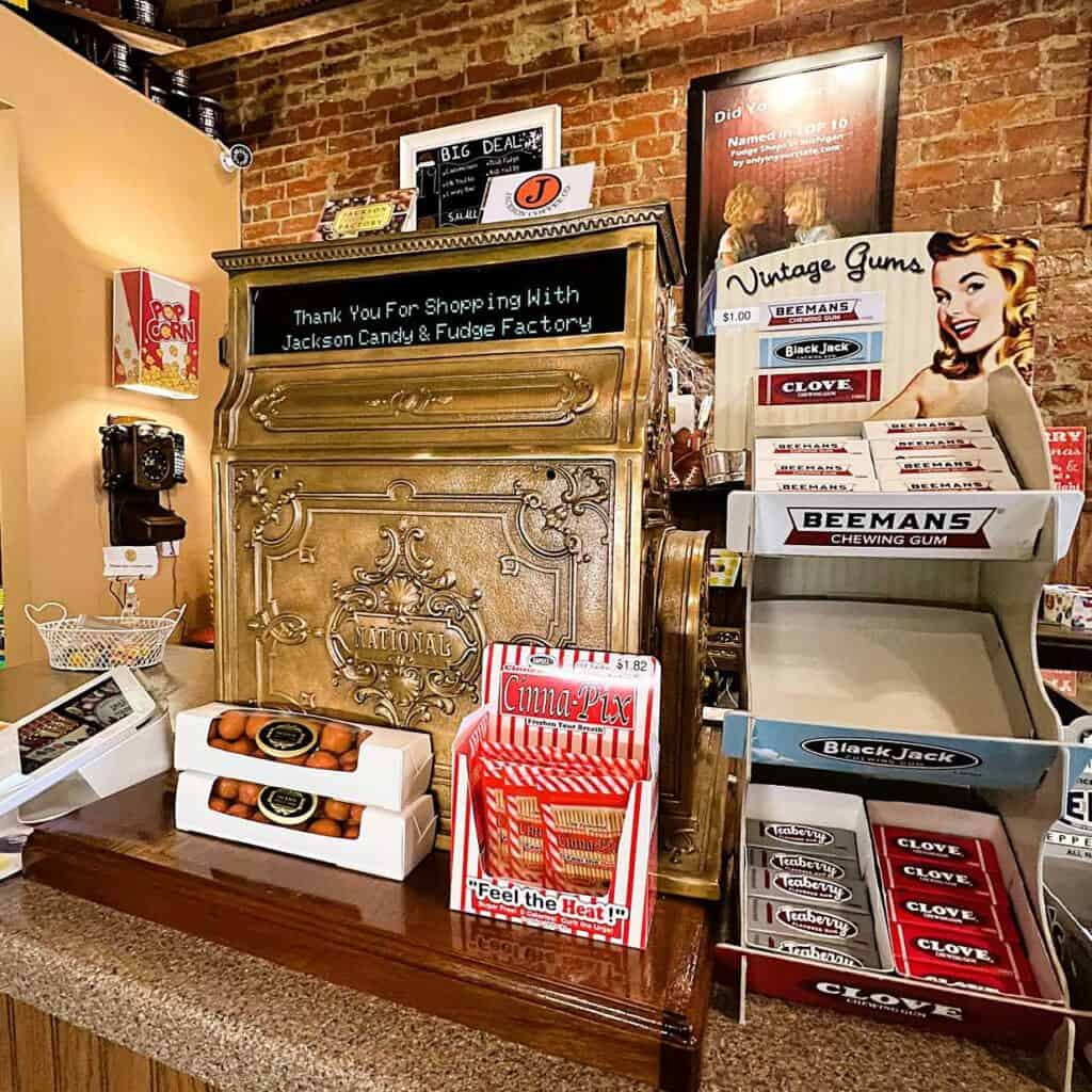 Jackson Candy & Fudge Factory Vintage Gum