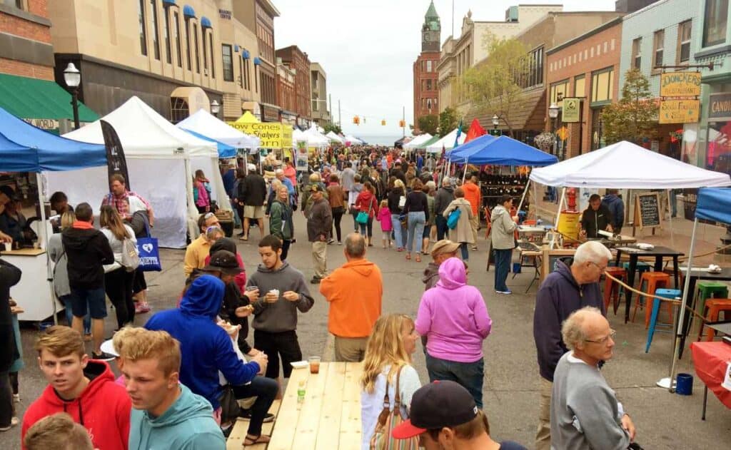 Blueberry Festival in Marquette, MI