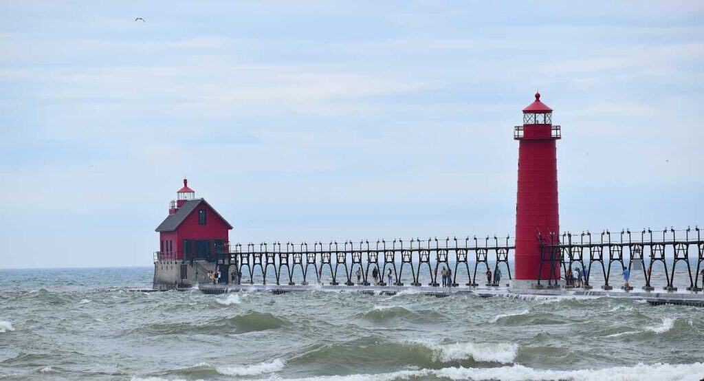 Lighthouse in Grand Haven