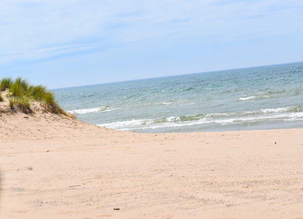 Lake Michigan Beach in Grand Haven