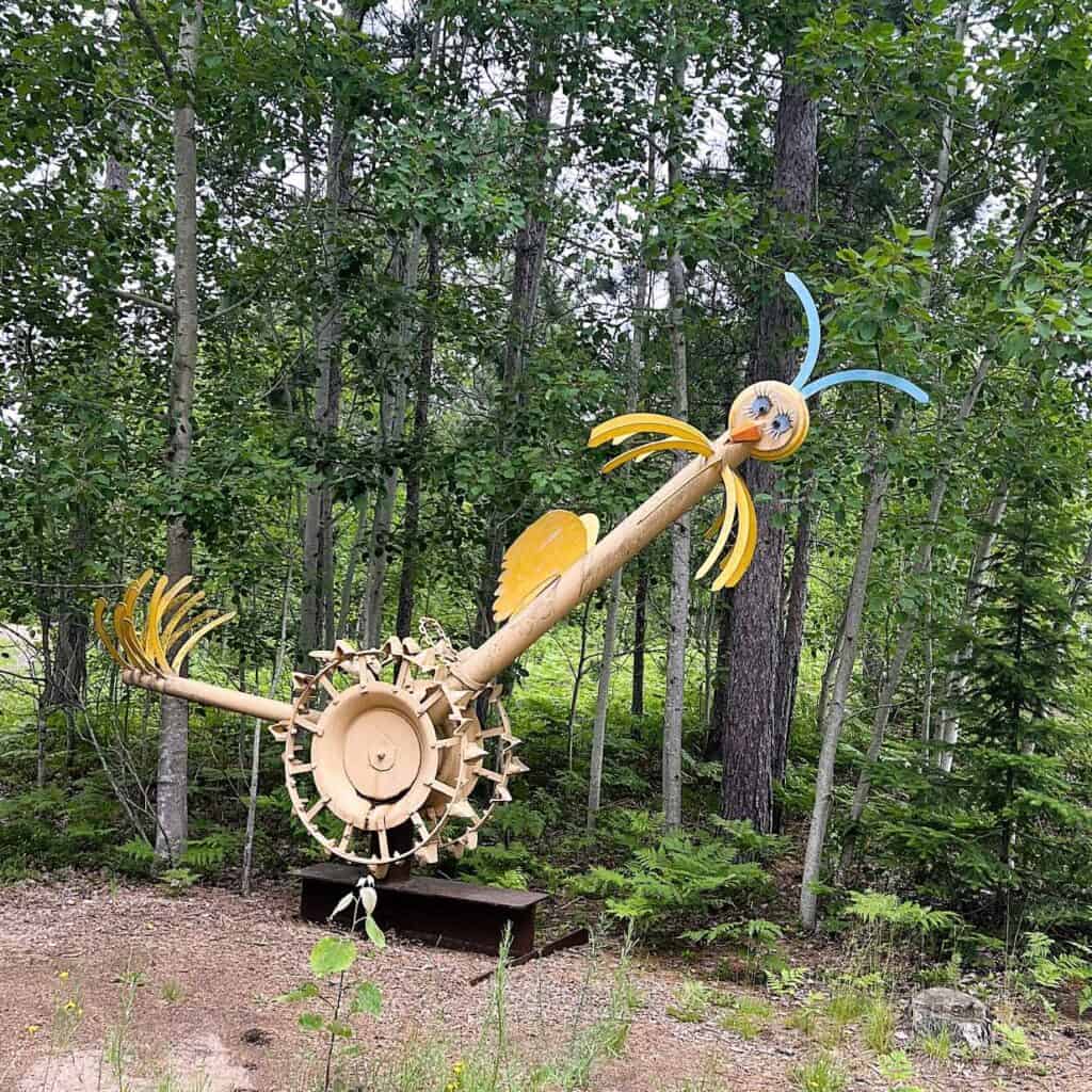 Fall Phantasm Lakenenland Sculpture Park