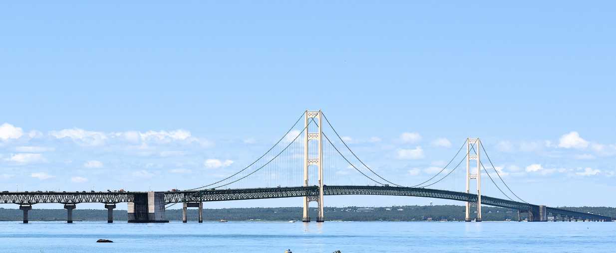 Mackinac Bridge – Resized Mackinac Bride in Michigan