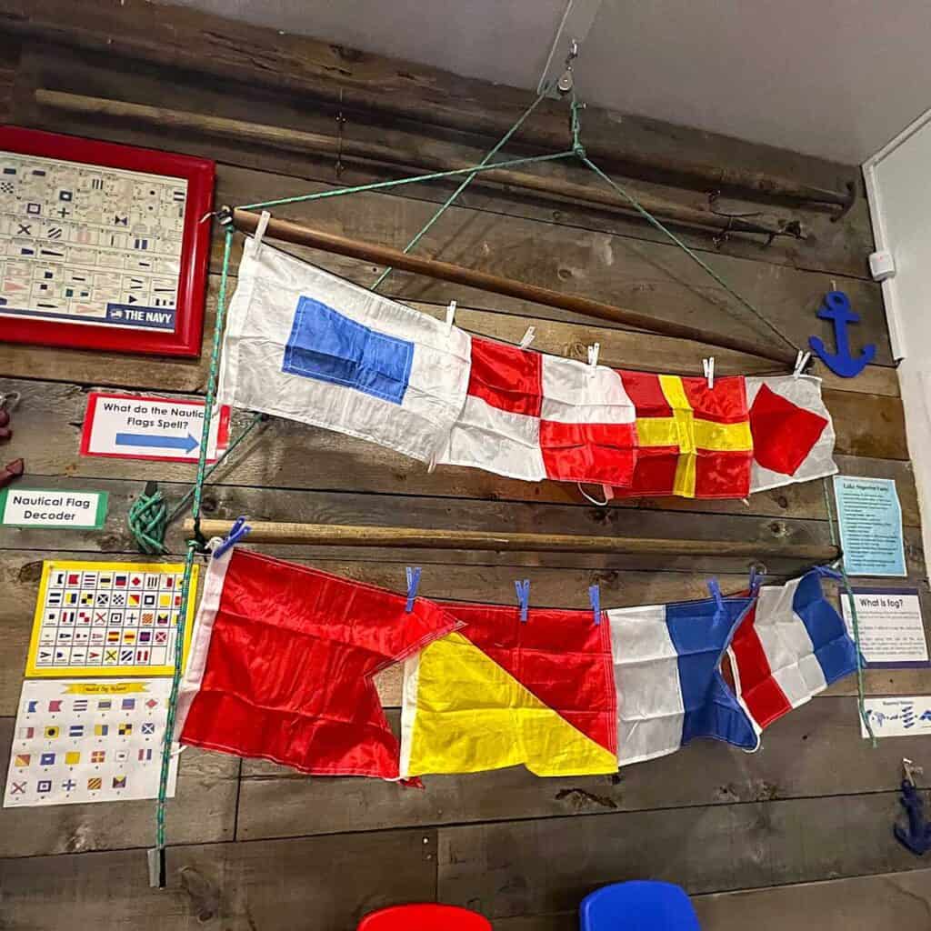 Display at Marquette Maritime Museum