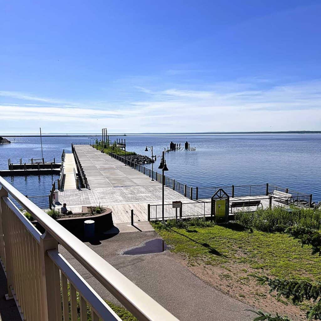 View from the Hampton Inn Deck